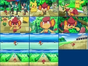 Training scene, Pansear paying homage to Rocky