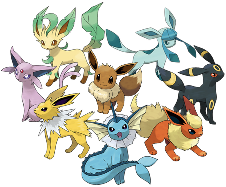 Pokemon - Eeveelutions