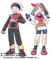 Pokémon Ruby and Sapphire Boy and Girl