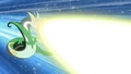 Trip's Serperior using SolarBeam