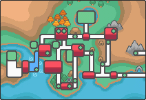 Goldenrod City Johto Map