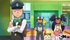 Cilan lecturing Ash and his friends about subway trains until Ash gets hungry.