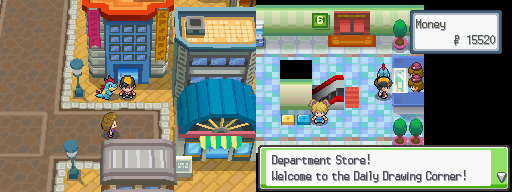 DS / DSi - Pokémon HeartGold / SoulSilver - Safari Zone Archway