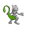 Shiny Mewtwo BW Back