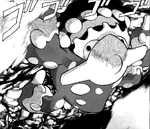 Heatran in the Pokémon Adventures Manga.