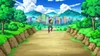 "I can see Striaton City! My first Unova Gym Battle! Let's give it all we've got! Alright!"