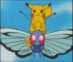 PikachuRidesButterfree