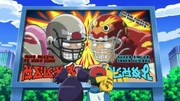 The Pokémon football uniforms 