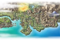 Johto as seen in Pokémon HeartGold and SoulSilver