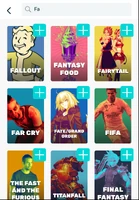 Поиск фэндомов