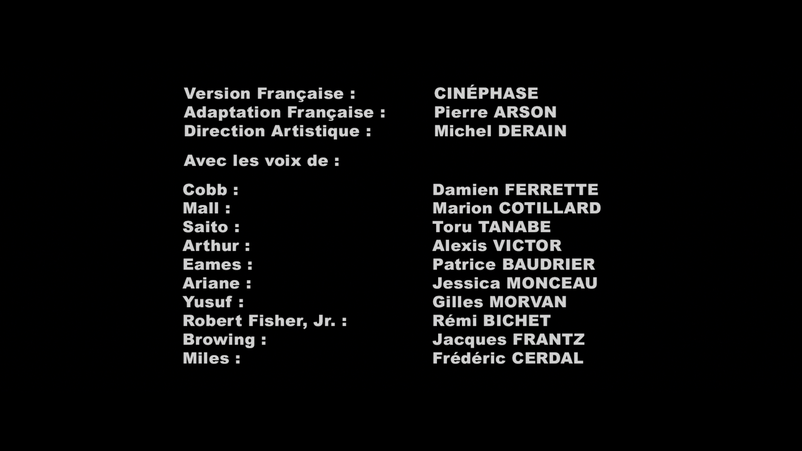 Inception film en francais hotsell
