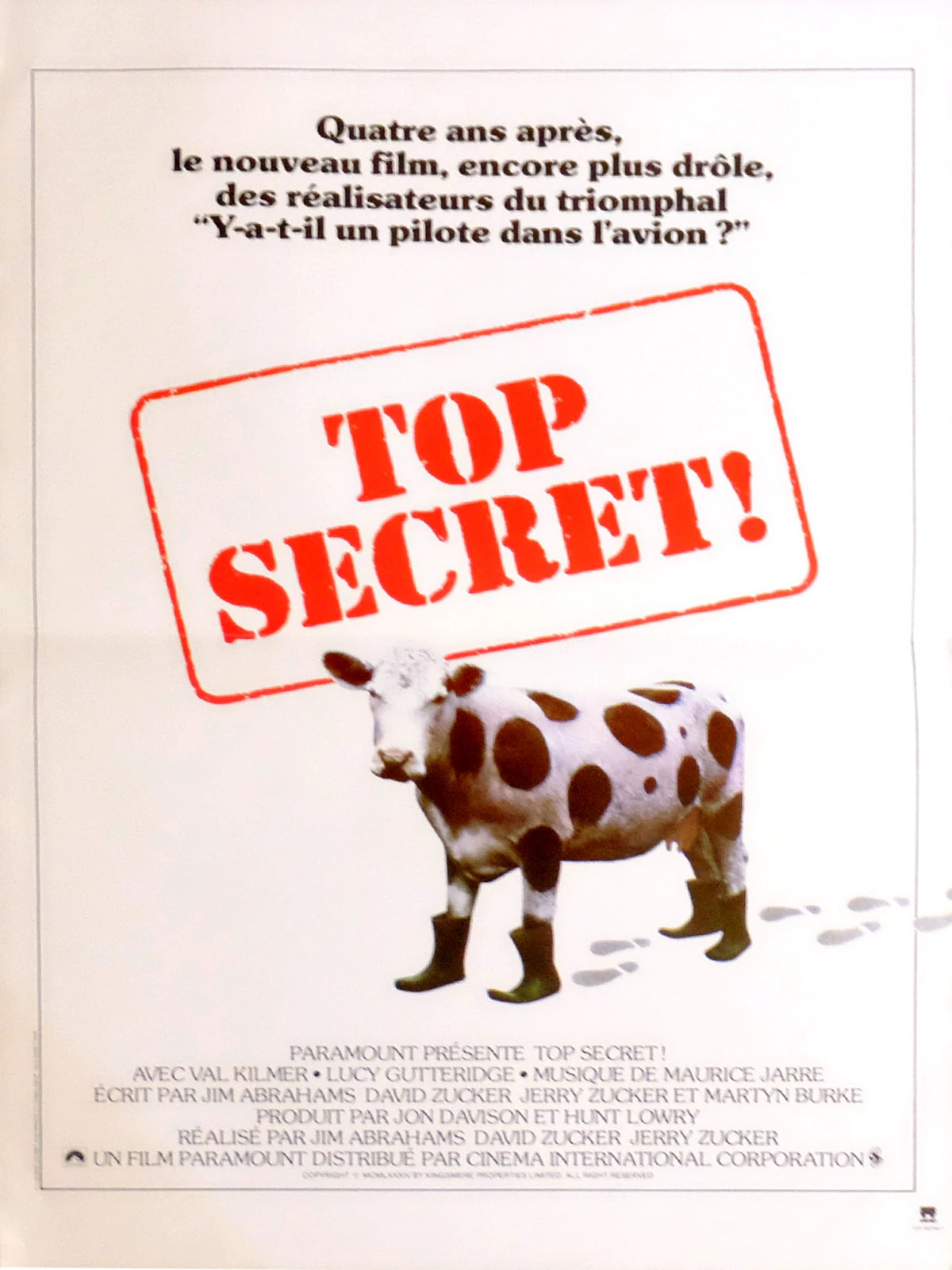 Top Secret! Wiki Doublage francophone Fandom