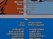 Carton de doublage de Spirou (saison 1)