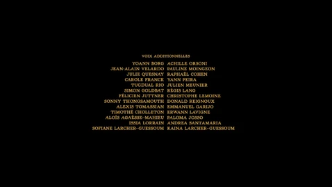 Carton du doublage français (2/4)