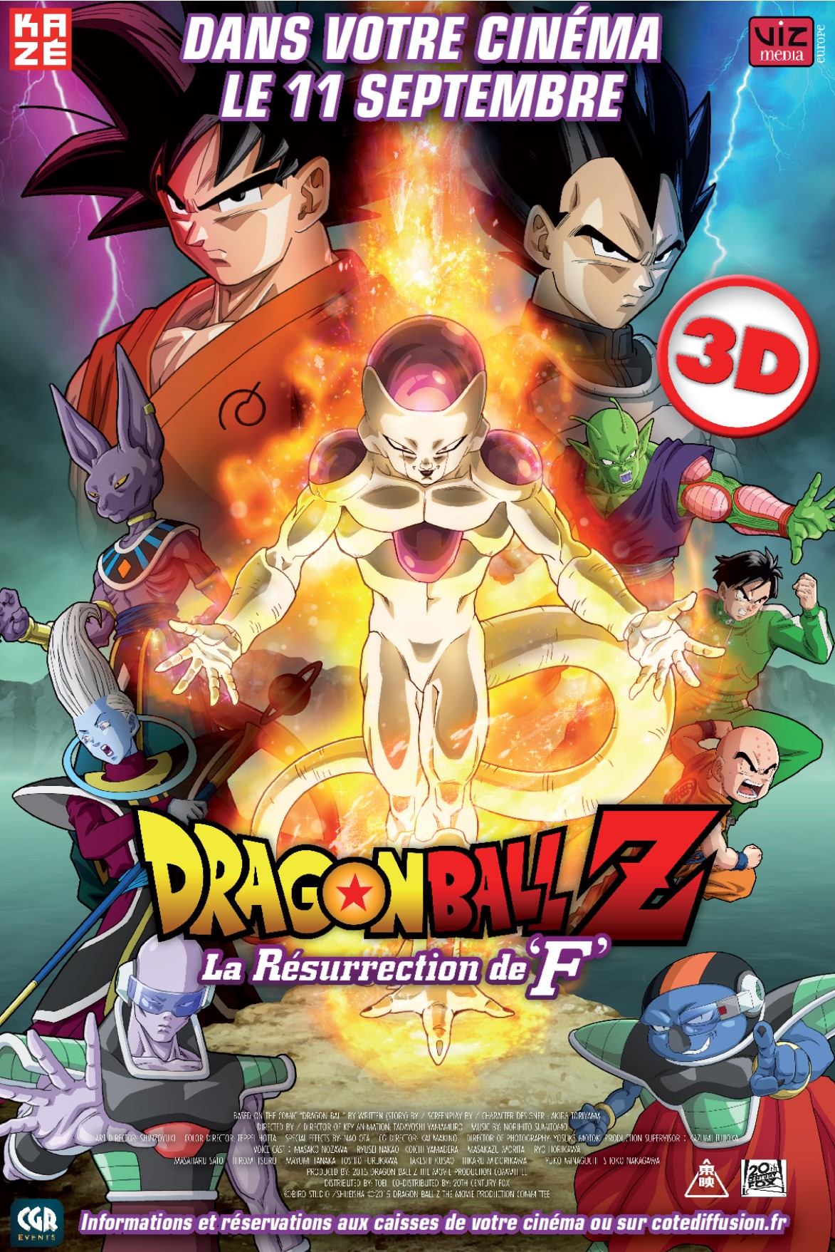 Dragon Ball Z La Résurrection De F Streaming Vf Dragon Ball Z : La Résurrection de 'F' | Wiki Doublage francophone | Fandom