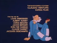 Carton de doublage des Mondes engloutis (1/2)