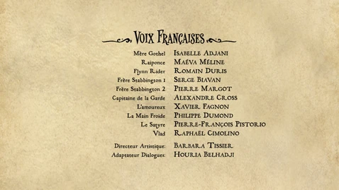 Carton de doublage français (1)