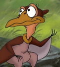 Petrie (dans les films Le Petit Dinosaure, de 1988 à 2007)