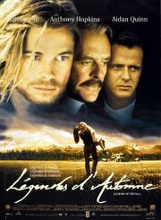 Légendes d'automne - Affiche cinéma française
