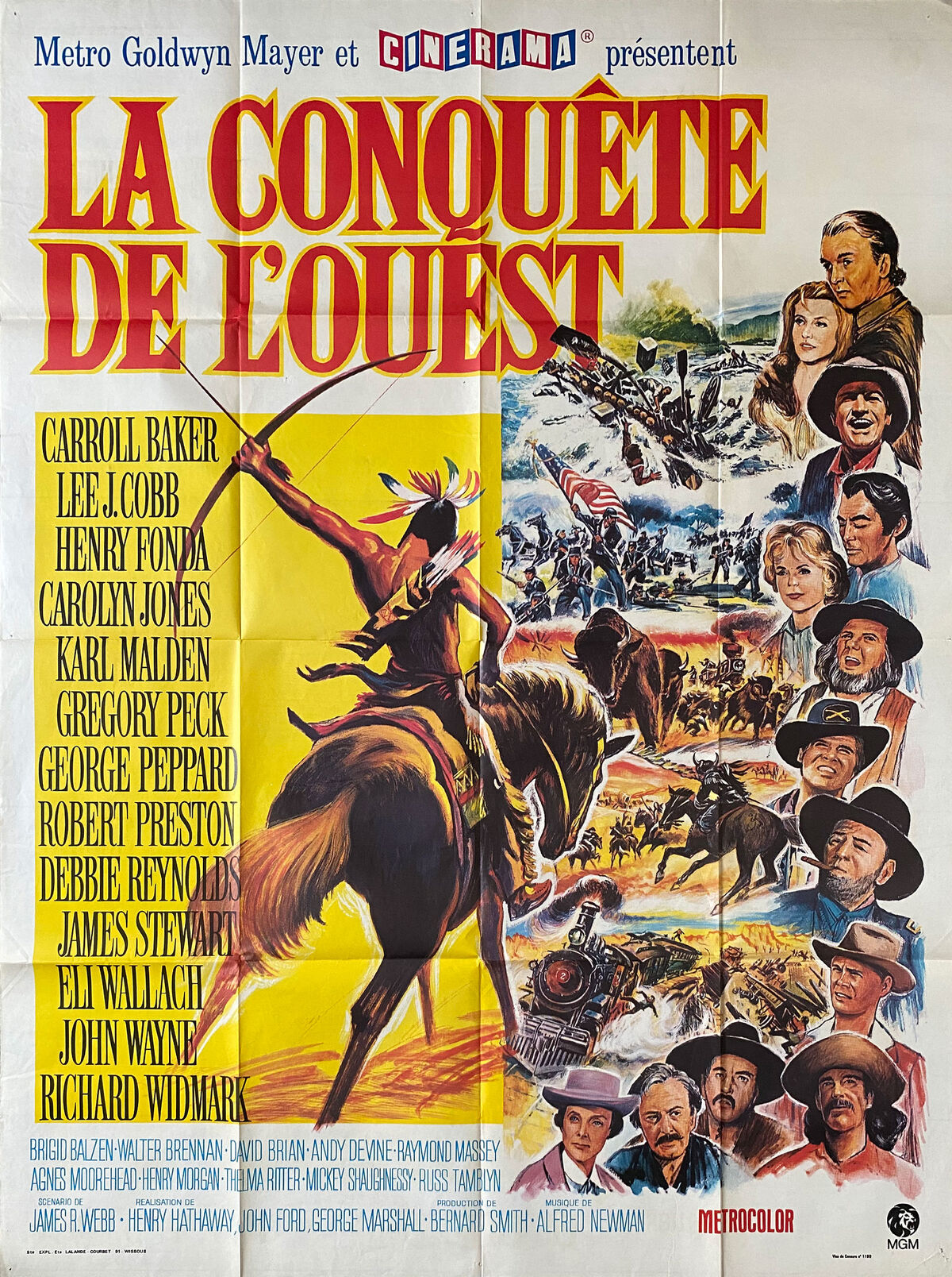 La Conquête de l'Ouest (film) Wiki Doublage francophone Fandom La Conquête de l'Ouest (film) Wiki Doublage francophone Fandom