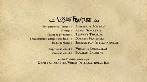 Carton de doublage français (5)