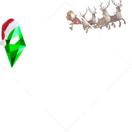 Новогодний вариант лого вики. Использовался с 16 декабря 2021 года по 16 января 2022 года.