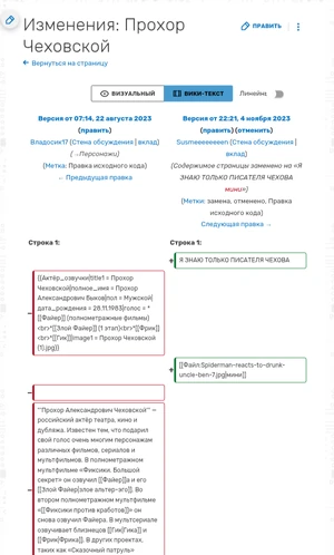 Яркий пример классического вандализма