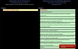 Заполнение заглавной страницы