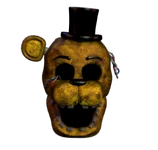 Самый первый аватар, кадр из скримера Золотого Фредди из Five Nights at Freddy's 2.