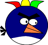 Птица-Денчик-Клоун.png (12 КБ) Аватар ко Дню смеха (1 апреля)