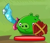 Свин-солдат из игры Angry Birds Epic