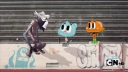 Gumball, Darwin i panna Simian