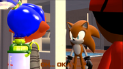 Aero meets Sonic the Hedgehog edit