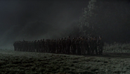 Easy Company's midnight march after running up Currahee