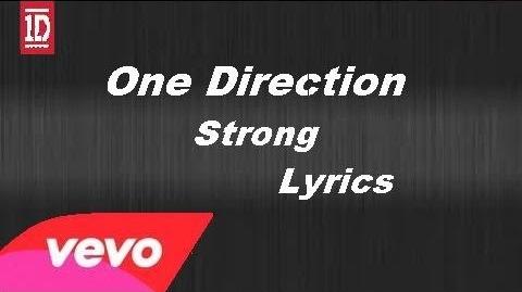 One Direction - Strong (Lyrics) 