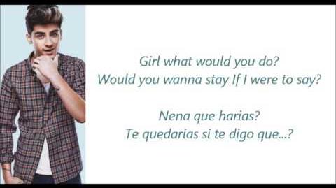 Last first kiss - One Direction (Letra en ingles y español)