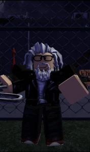 The Technician after noticing the Players.