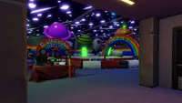 The entrance of Rainbow Racer's.