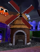 Ditto, but focused on the windmill.