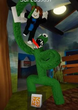 Roblox-rainbow-friends-screenshot-of-green-monster by