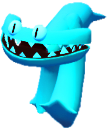 BLUE DEATH in Roblox Rainbow Friends 