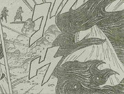 Kaguya atacada por el Amaterasu