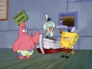 פטריק מזמין קציצת סרטן אחת