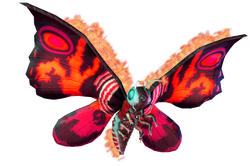 Burning Mothra