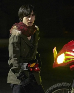 Chihiro's debut in season 2 of Kamen Rider Amazons