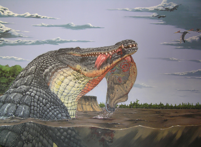 Deinosuchus: The Terrifying Extinct Dinosaur Eating Crocodile