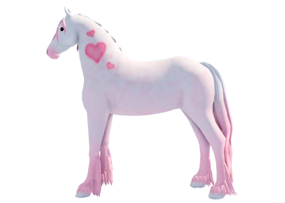 Wild Horse Islands Roblox Limited Valentine's '23 Paint Horse (Read Desc.)