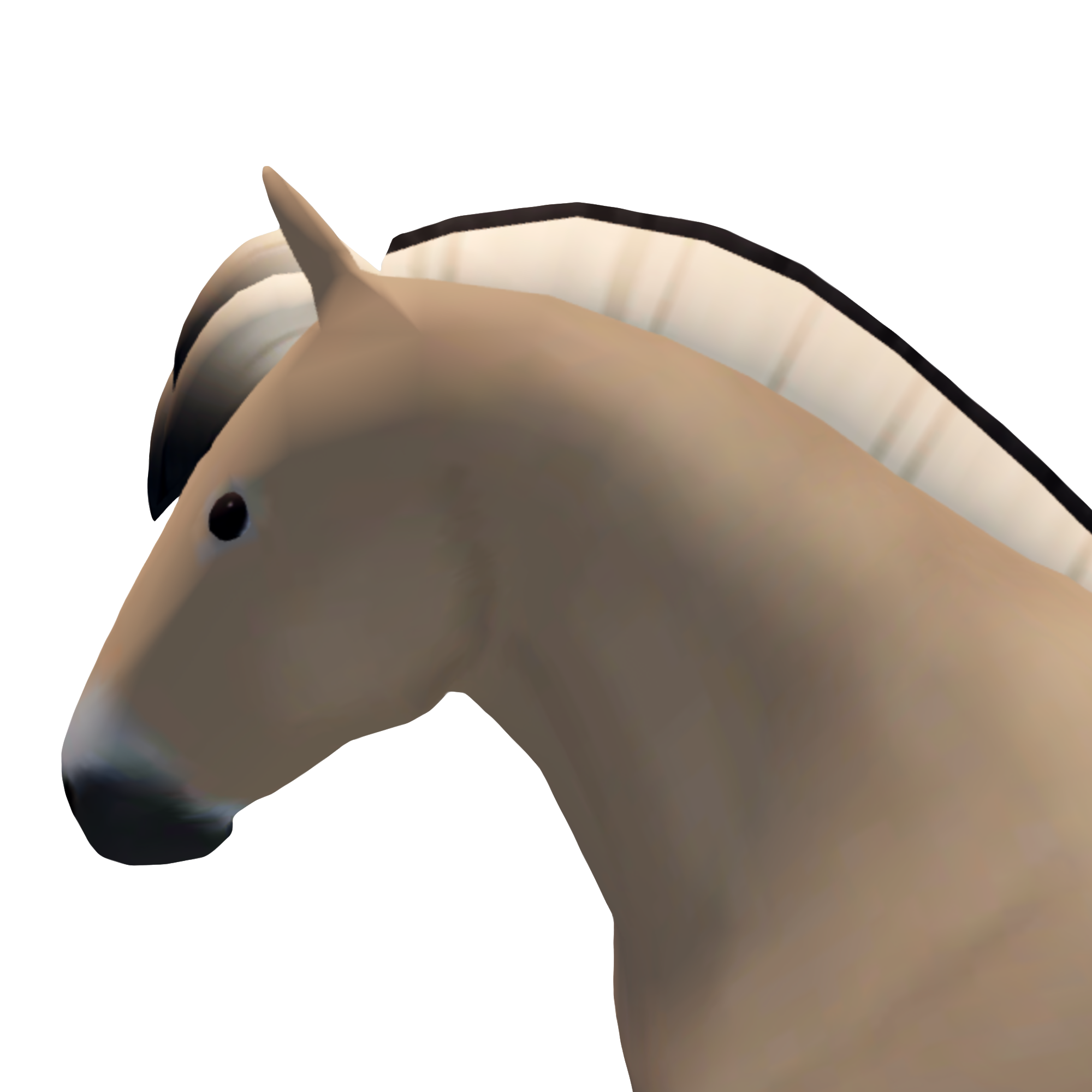 Wild horse island Roblox Friesian horse in 2023