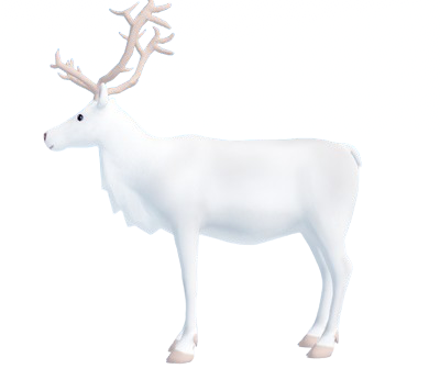 Winter Deer Horses in Winter Snow Roblox Horse World Online Video Game 