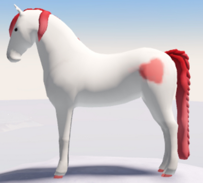 Wild Horse Islands Roblox Limited Valentine's '23 Paint Horse (Read Desc.)